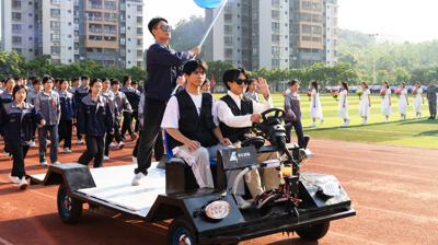 更高、更快、更強，傳承發(fā)揚體育競技精神—— 廣西城市職業(yè)大學(xué)第十三屆運動會開幕式圓滿舉行